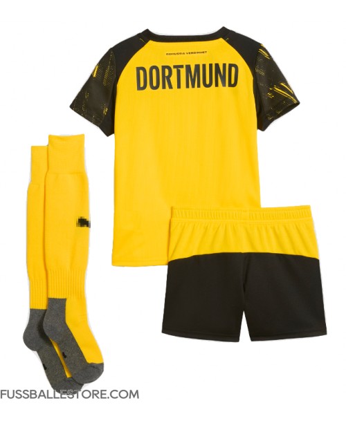 Günstige Borussia Dortmund Heimtrikotsatz Kinder 2025-26 Kurzarm (+ Kurze Hosen) Günstige Borussia Dortmund Heimtrikotsatz Kinder 2025-26 Kurzarm (+ Kurze Hosen)